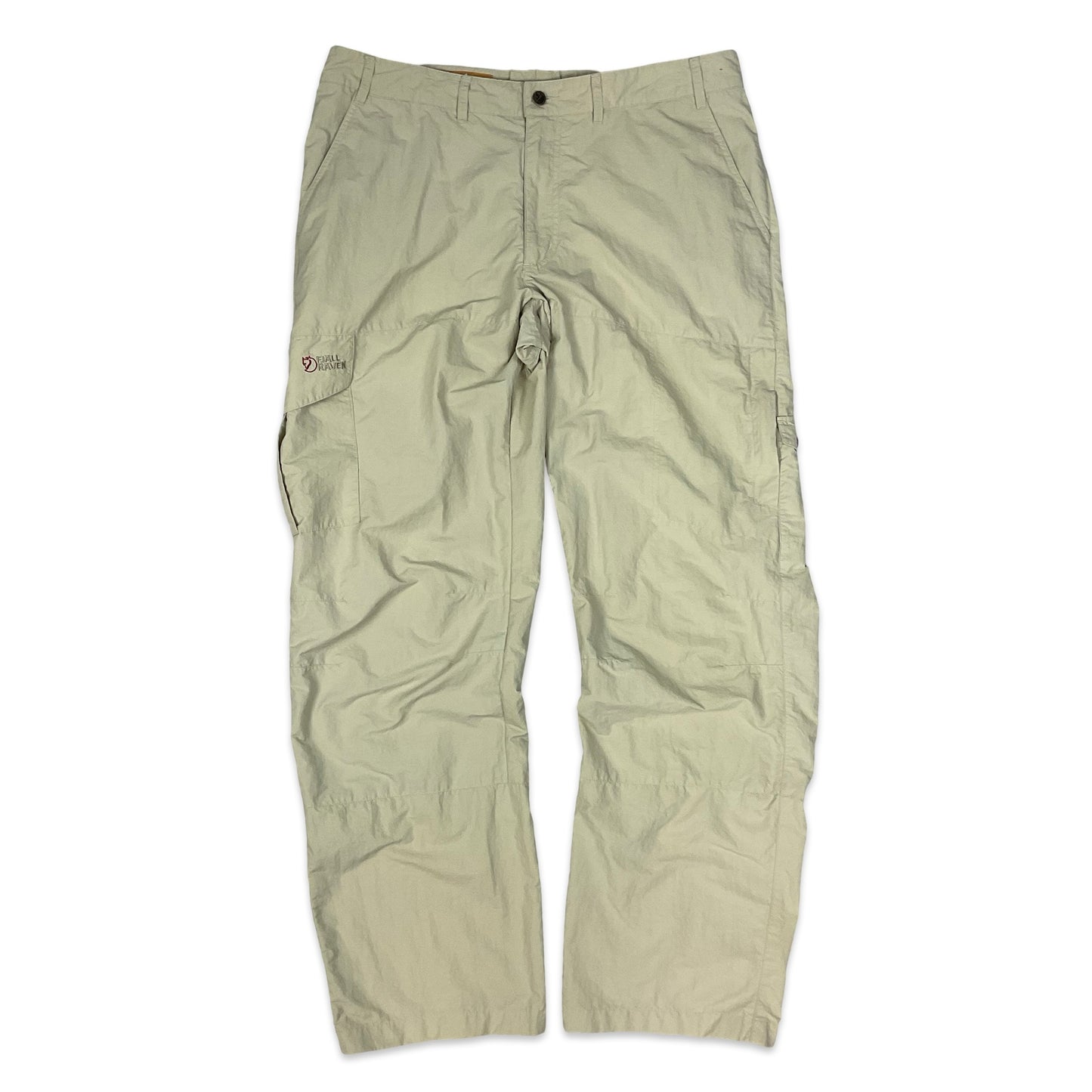 Fjallraven Beige Cargo Trousers  W38 L34