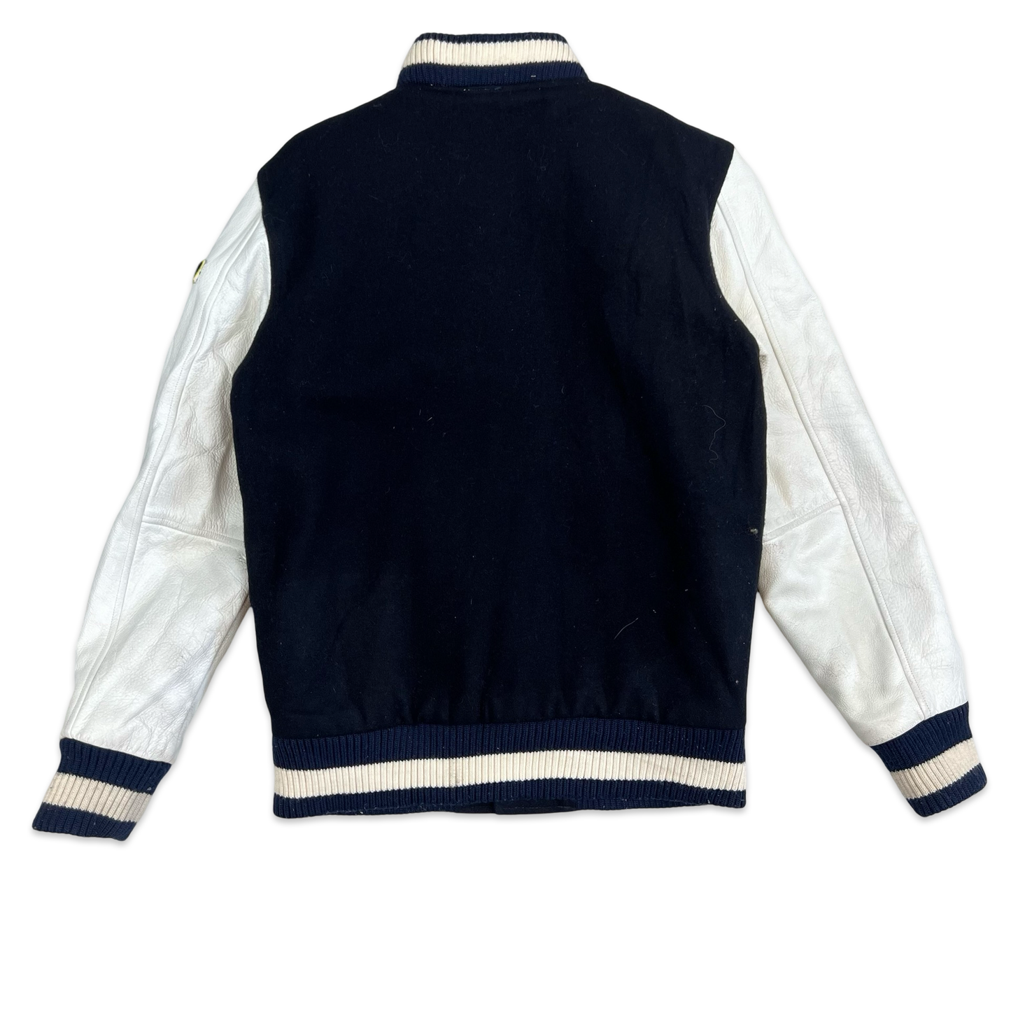 Y2K Roxy Black & White Varsity Letterman Jacket 10