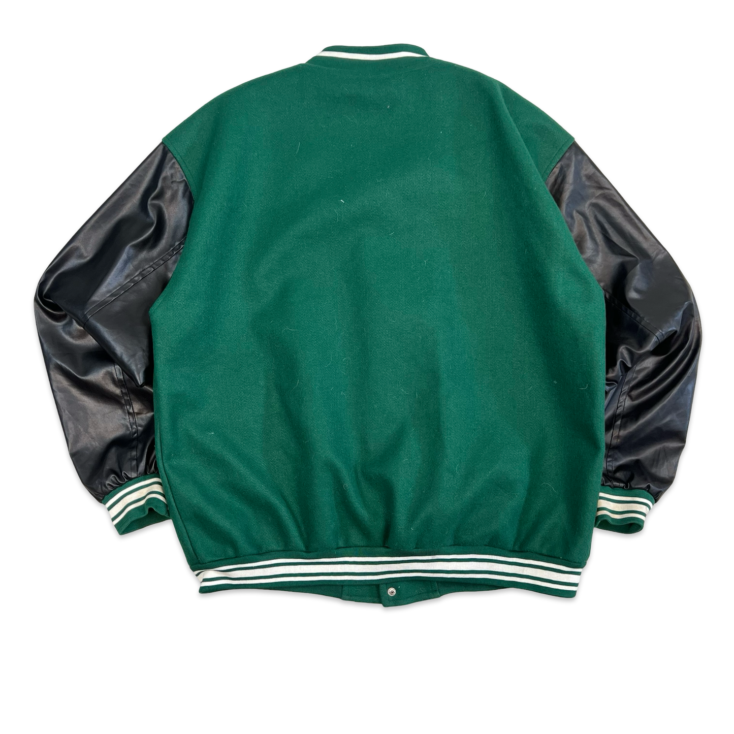 Green & Black "B" Letterman Jacket XXL