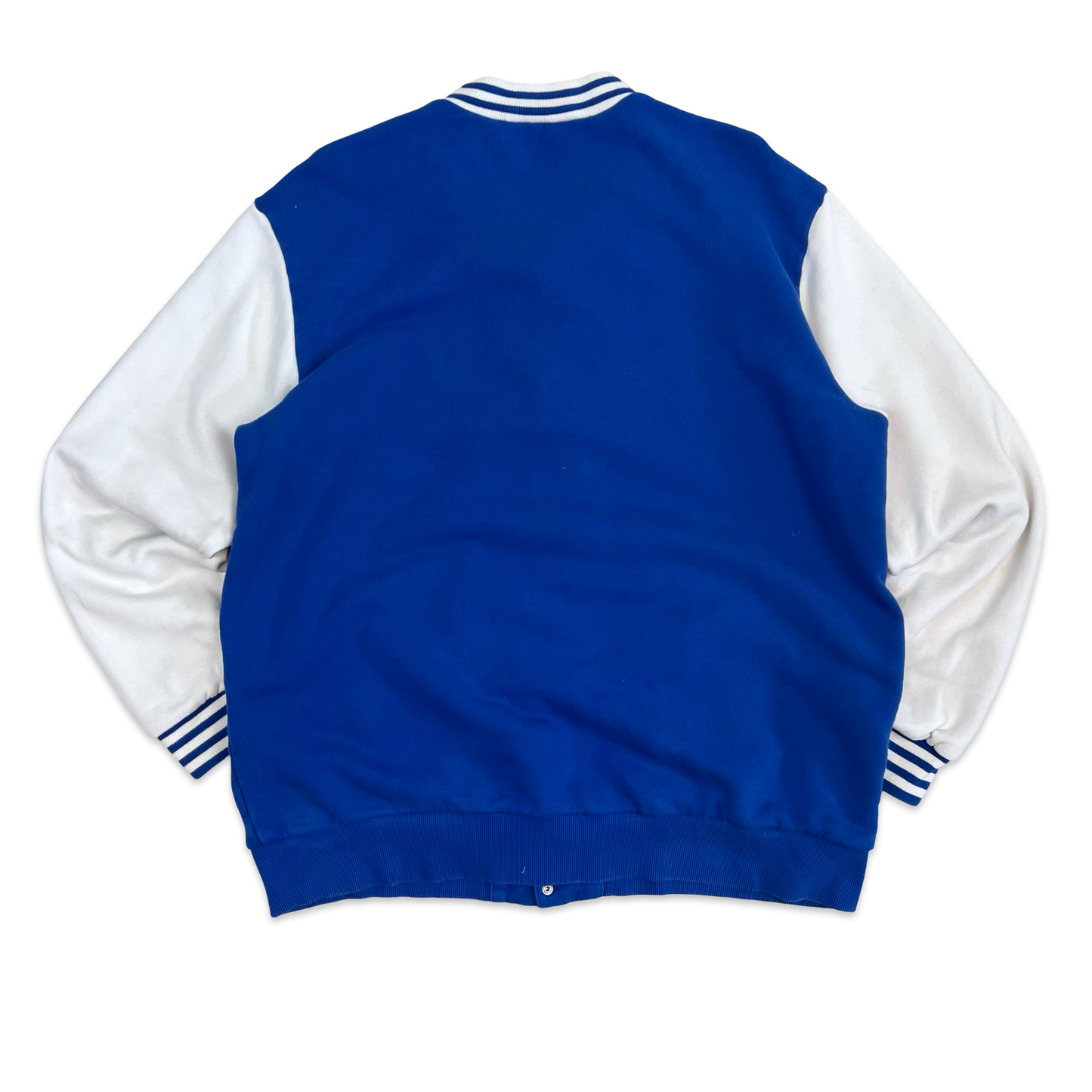 Adidas Blue & White Varsity Jacket XXL