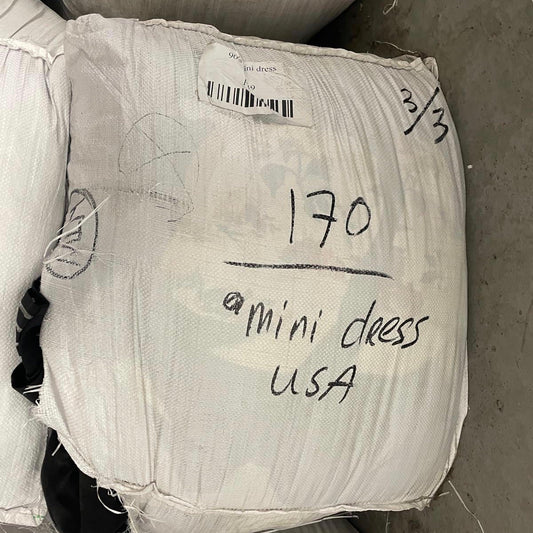 USA 90's Mini Dress 164kg / 165kg / 170kg (Unopened Bale Wholesale)
