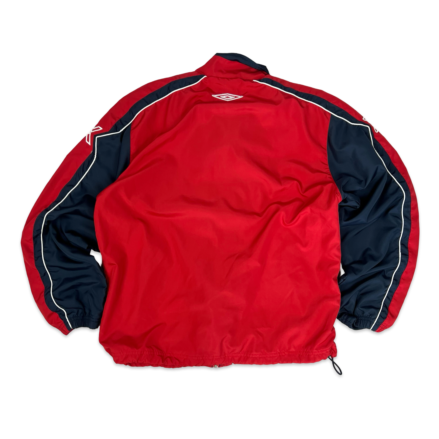 Umbro Red & Navy Windbreaker Jacket L