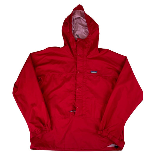 Pre-Loved Patagonia Red Hooded Waterproof Jacket M L