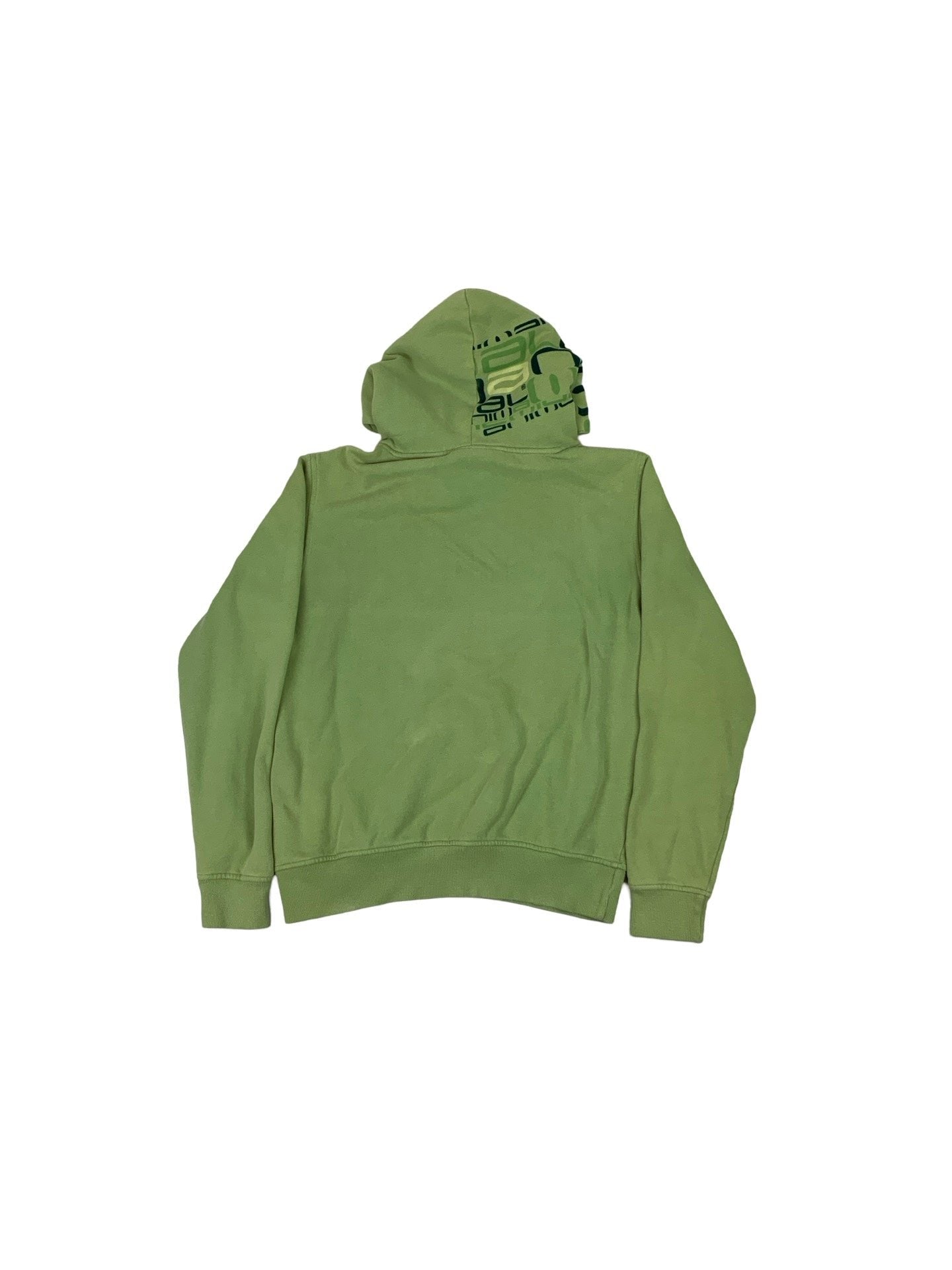 Y2K Animal Allover print Green Hoodie S M