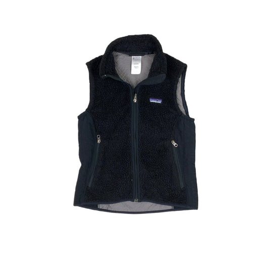 Vintage 90s 'Patagonia' Black Fleece Gilet Vest XS 8