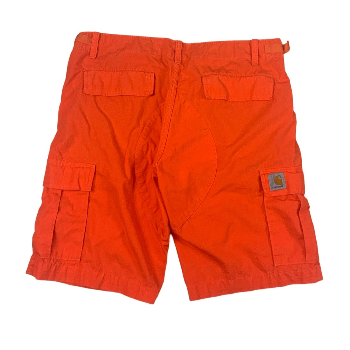 Carhartt Work Wear Neon Orange Cargo ShortS 33W