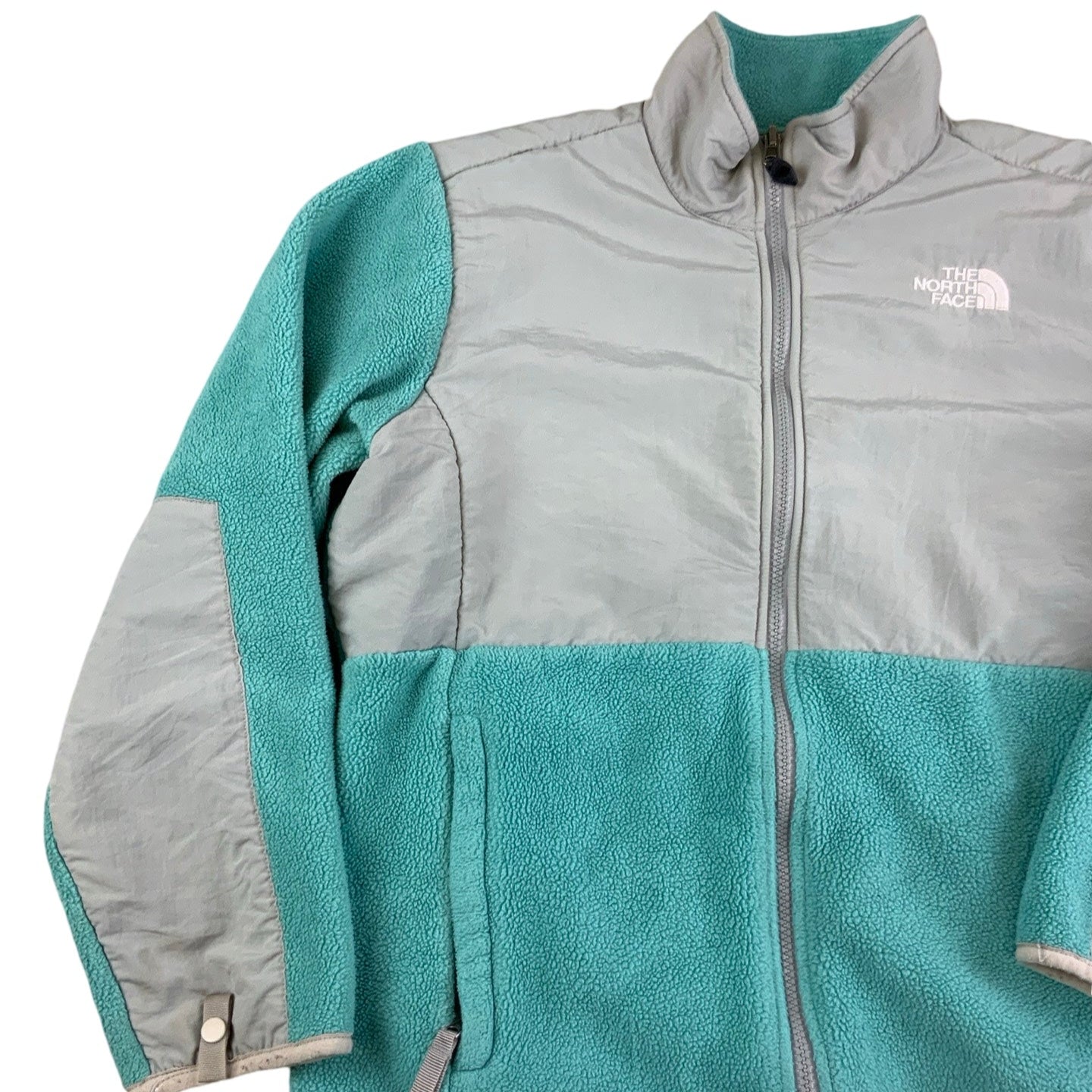 Vintage Y2k Mint Blue The North Face Fleece 10 12 S M