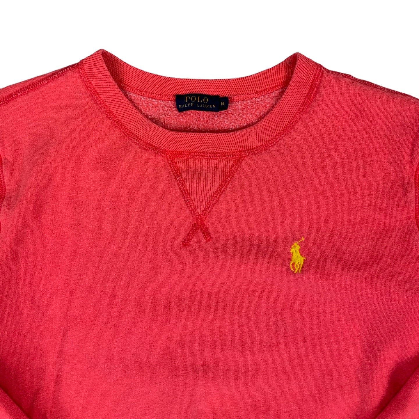 Ralph Lauren Neon Orange Sweatshirt XS S