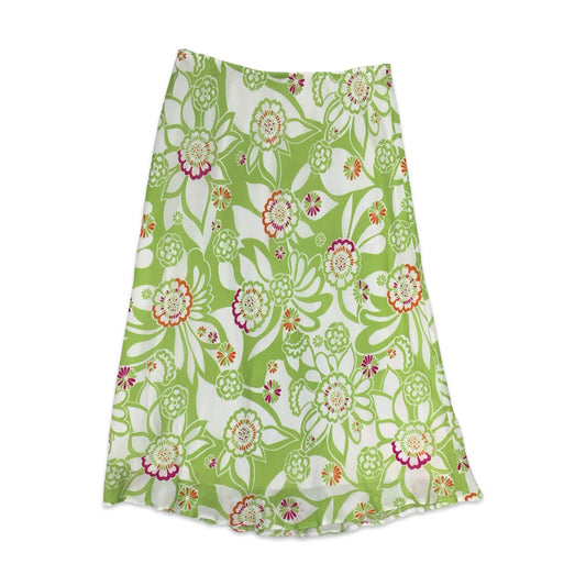 Y2K Floral Midi Skirt 12