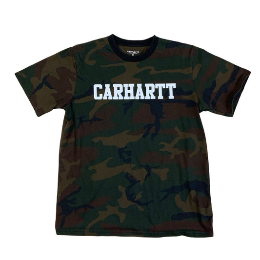 Carhartt Spell Out Camo T-Shirt S M