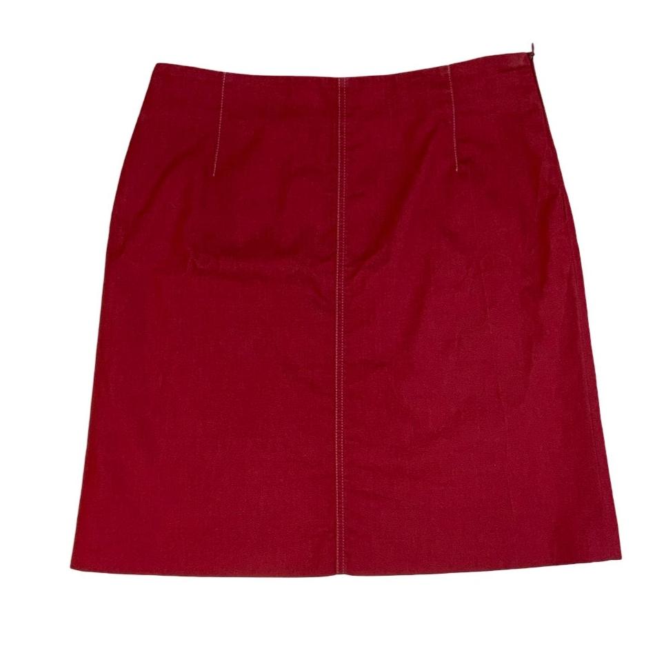 Vintage 90s L. Pucci Red Mini Skirt S 12