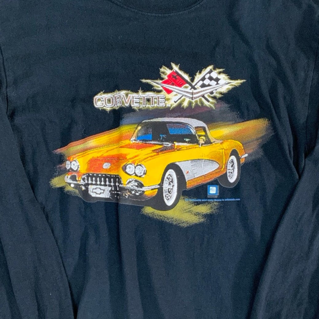 00s Corvette Graphic Long-sleeve S M