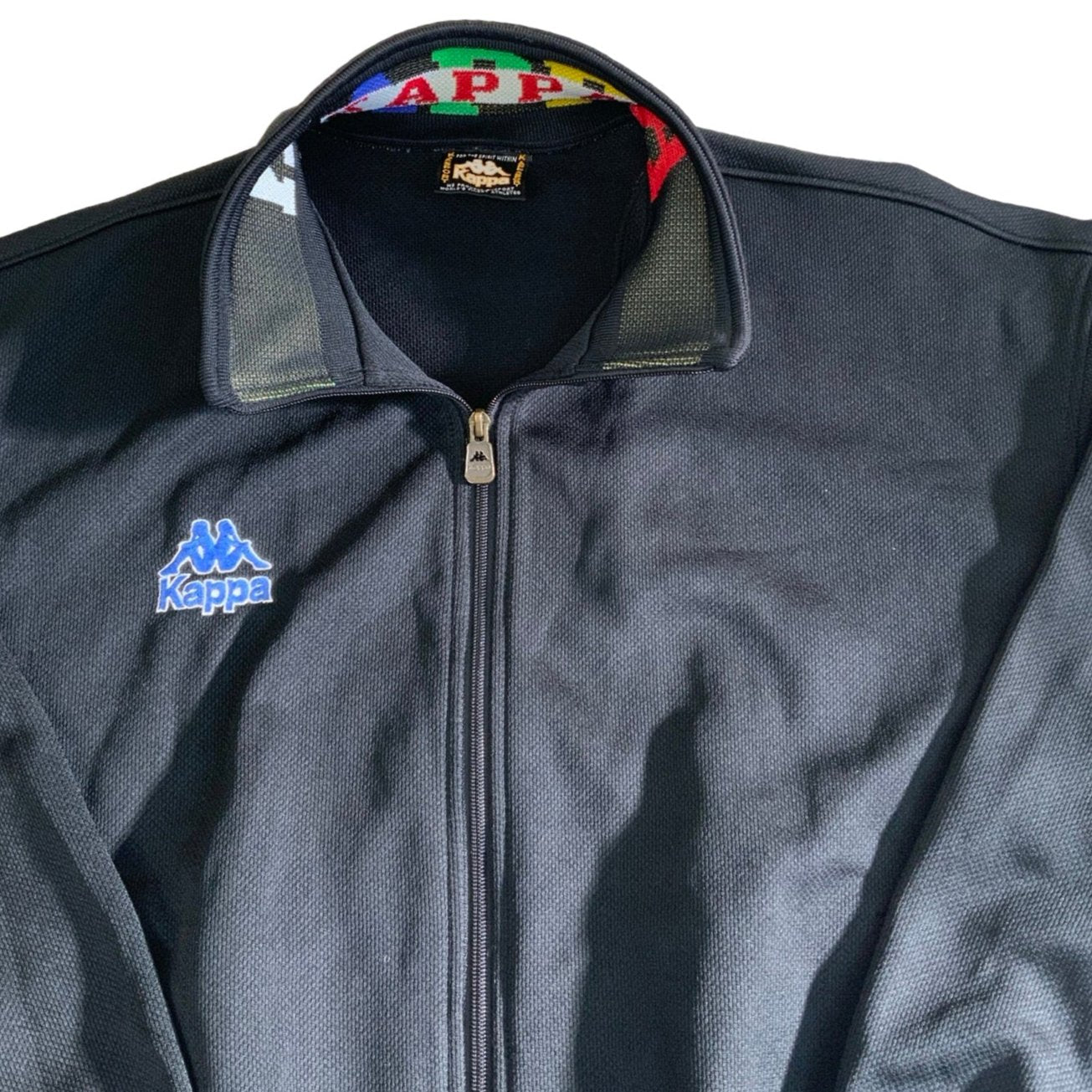 Vintage 90s Kappa Black Jacket L XL