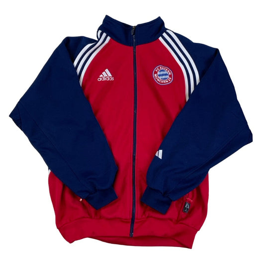 Vintage Adidas Bayern Munich Football Track Jacket S M