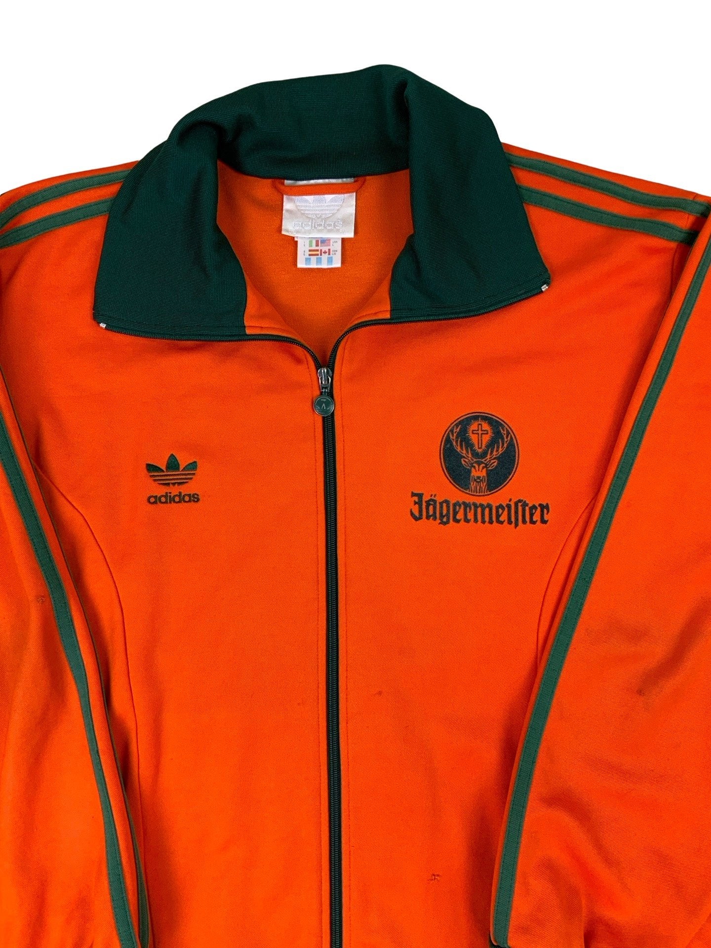 Adidas Vintage 90s Jagermeister Track Jacket M L