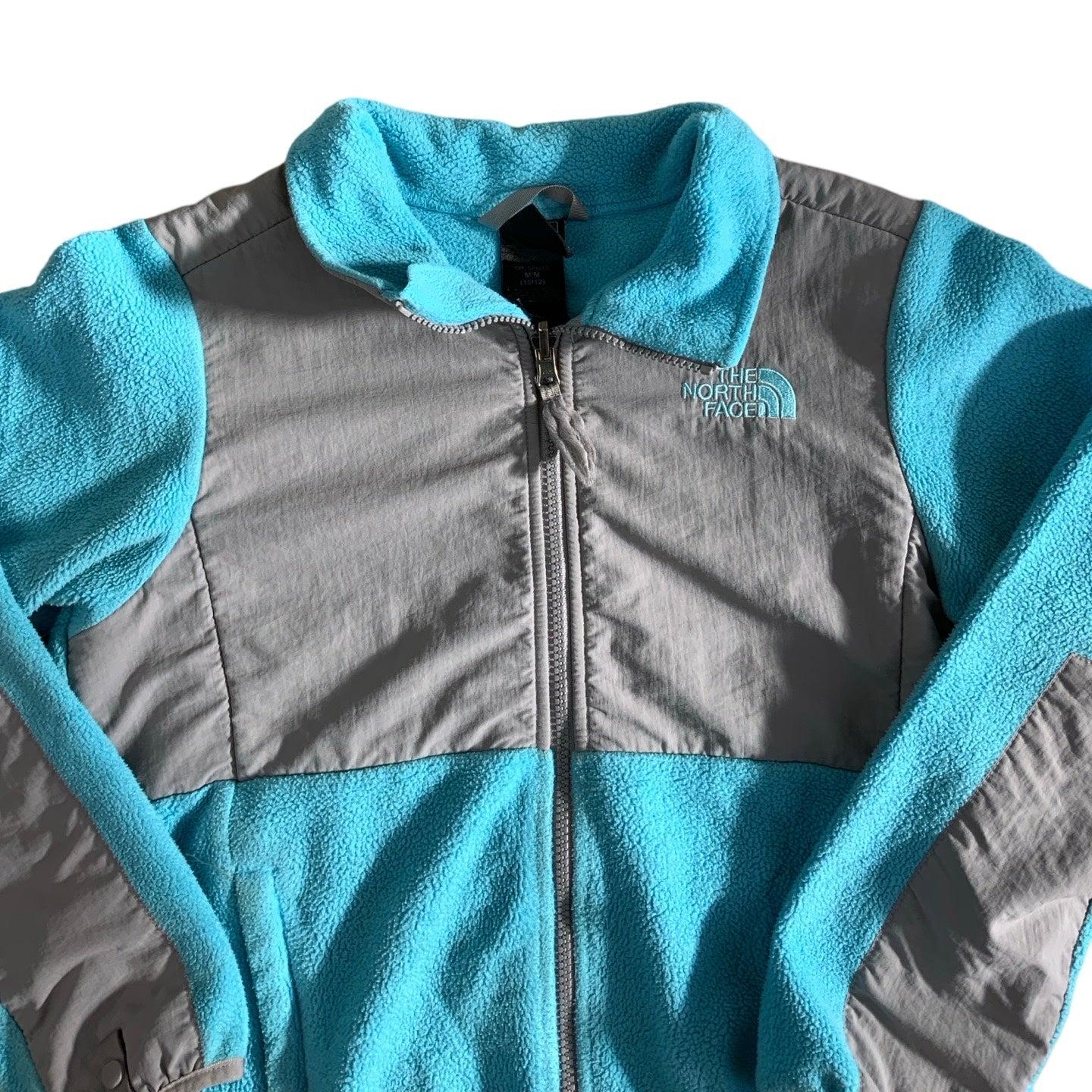 Y2k Blue, Grey The North Face Fleece M (10-12)