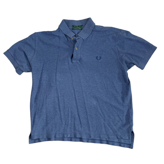 Vintage Fred Perry Smart Blue Polo Shirt XS S