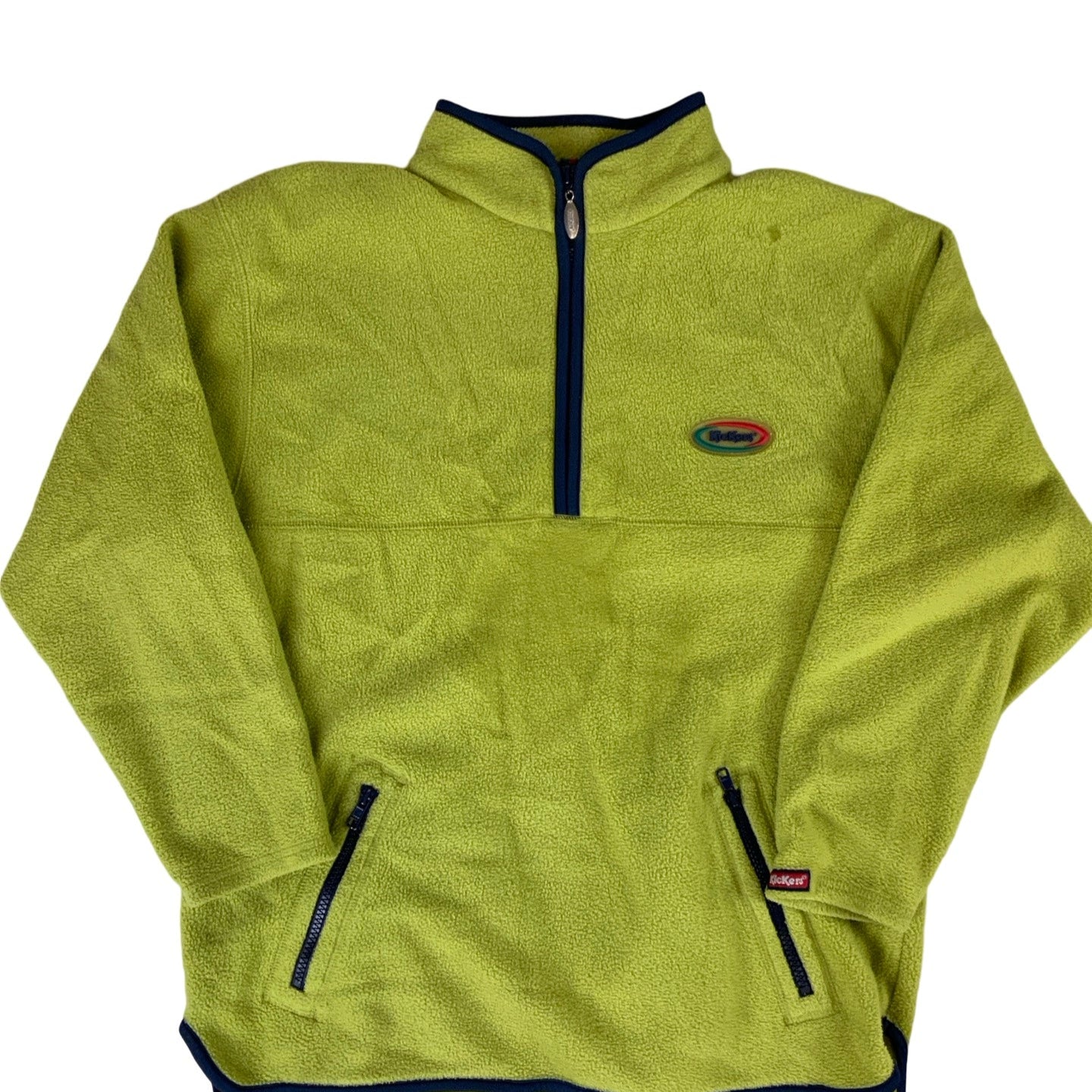 Kickers Vintage 90s Men's Green Retro Fleece M L