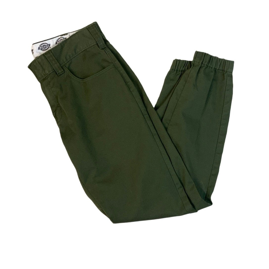 Vintage Dickies Khaki Green Chino Trousers 32W 36L