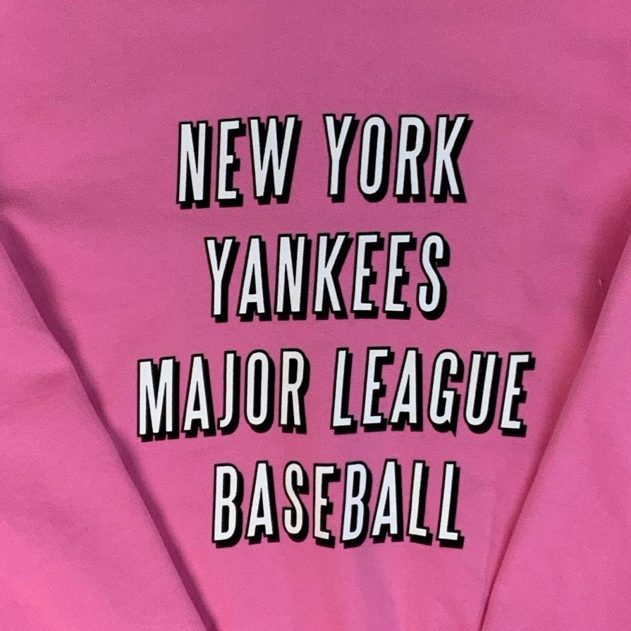 Vintage 90s Pink New York Yankees Official Major League Baseball