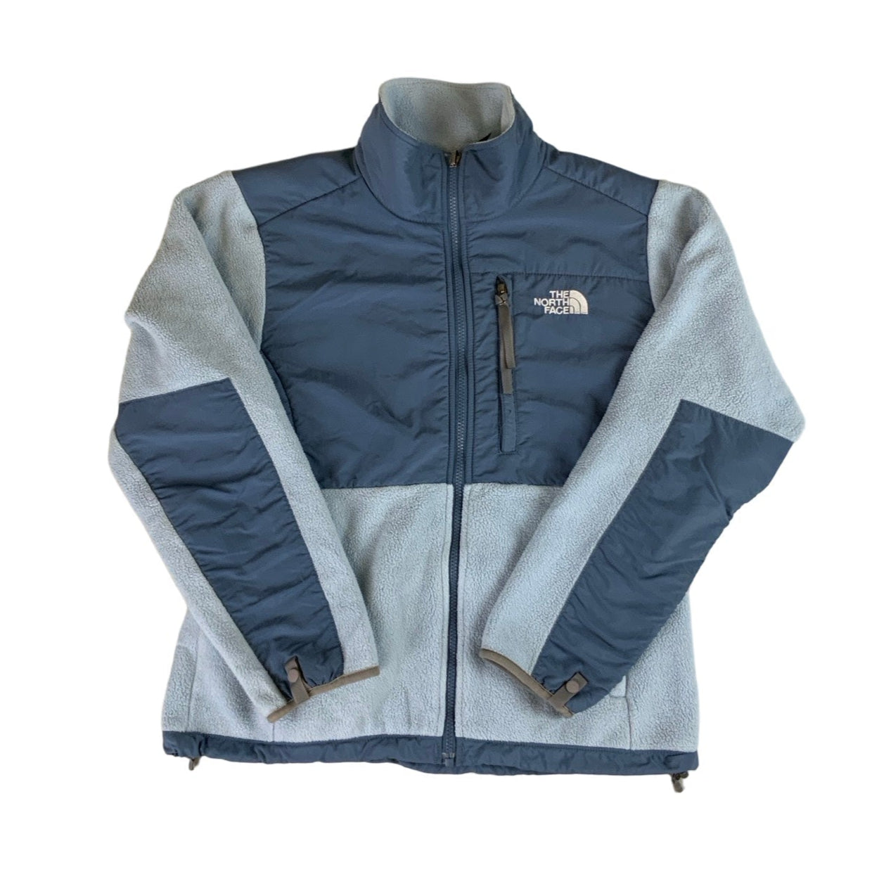 Light Blue Y2K Women's The North Face Fleece