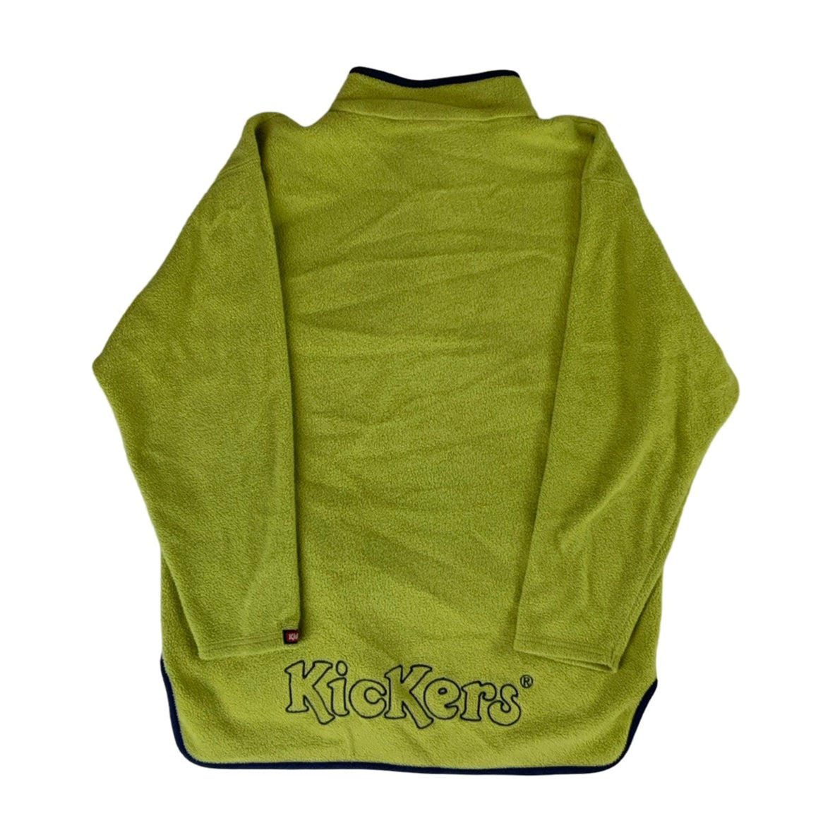 Kickers Vintage 90s Men's Green Retro Fleece M L