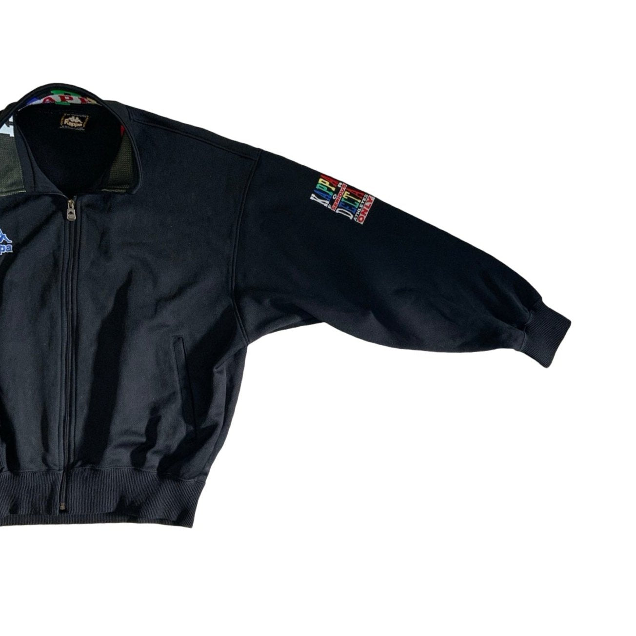 Vintage 90s Kappa Black Jacket L XL