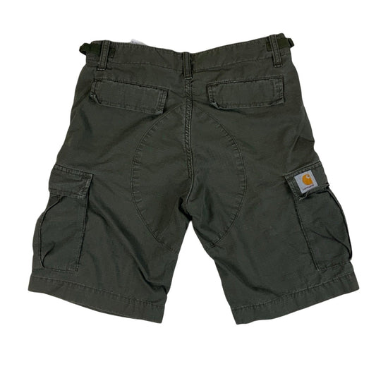 Carhartt Khaki Green Work Wear Cargo Shorts W28