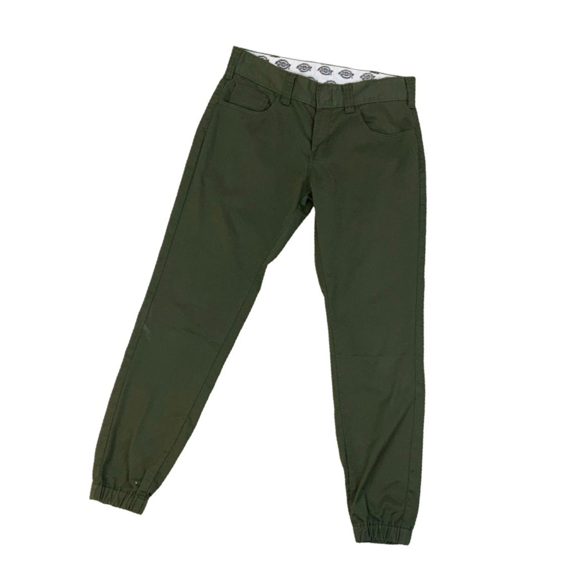 Vintage Dickies Khaki Green Chino Trousers 32W 36L