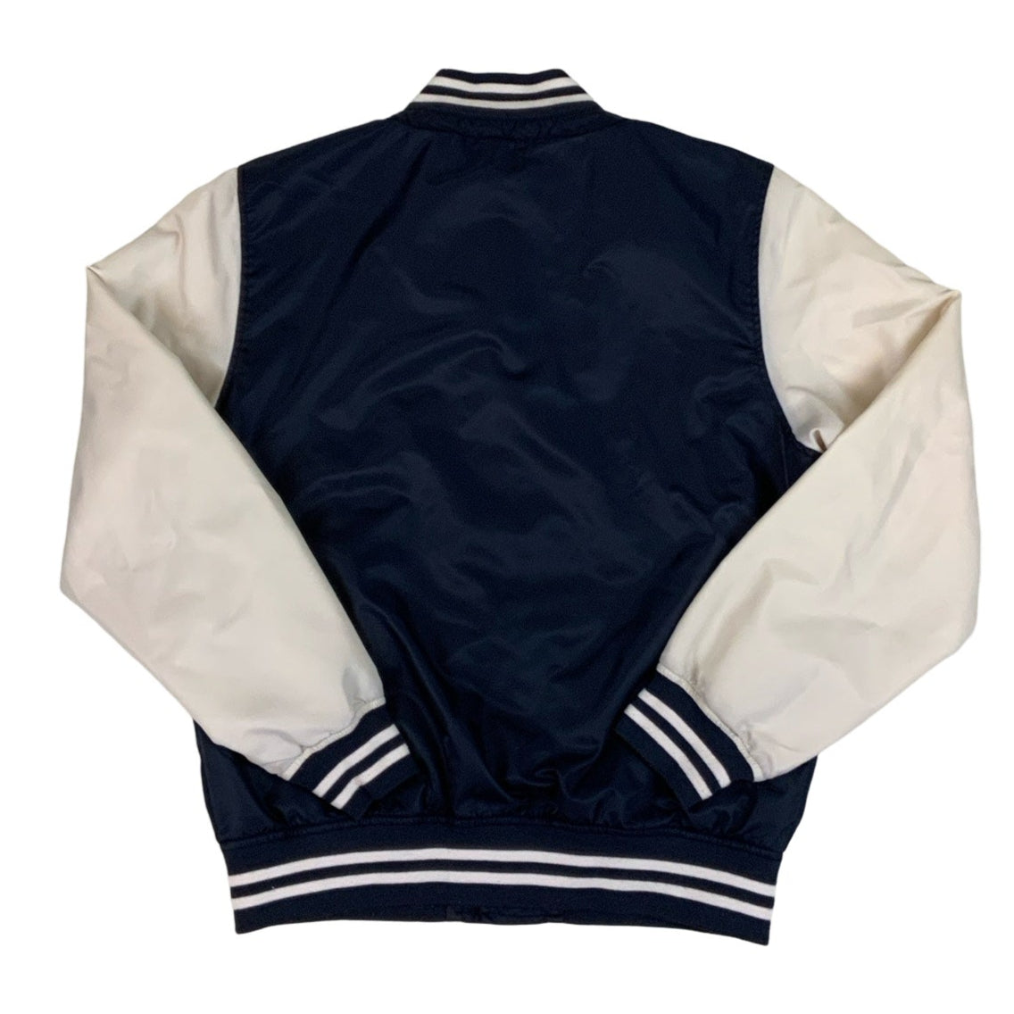 Vintage Navy & White 'Duffer' Varsity Jacket M L