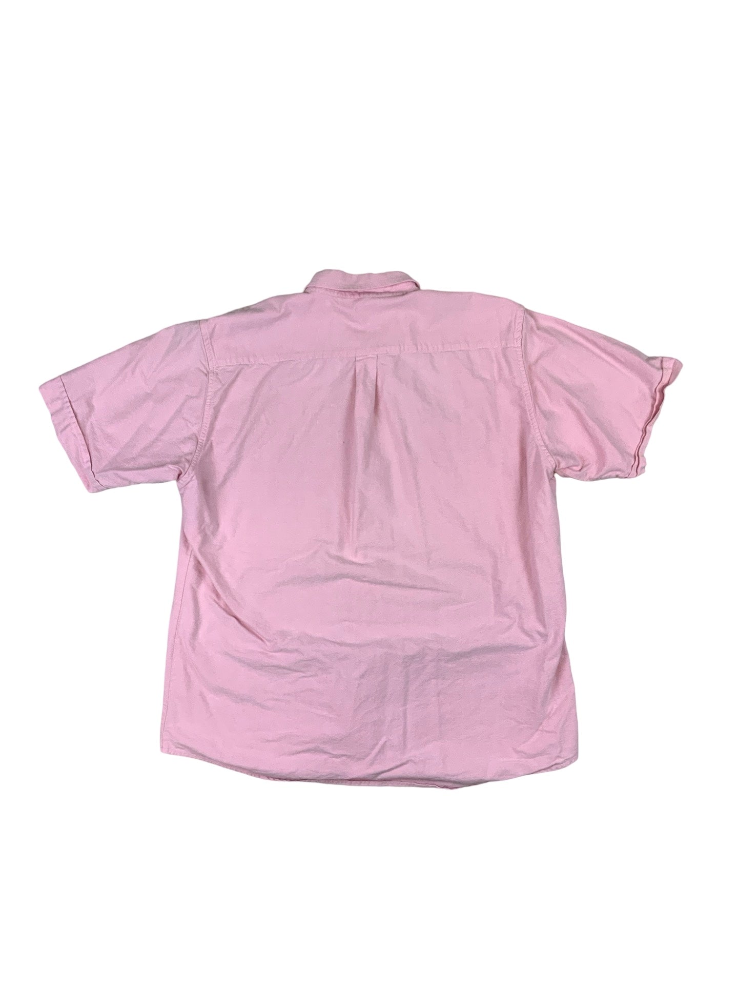 Light Pink Carhartt Short Sleeved Work Wear Shirt L XL