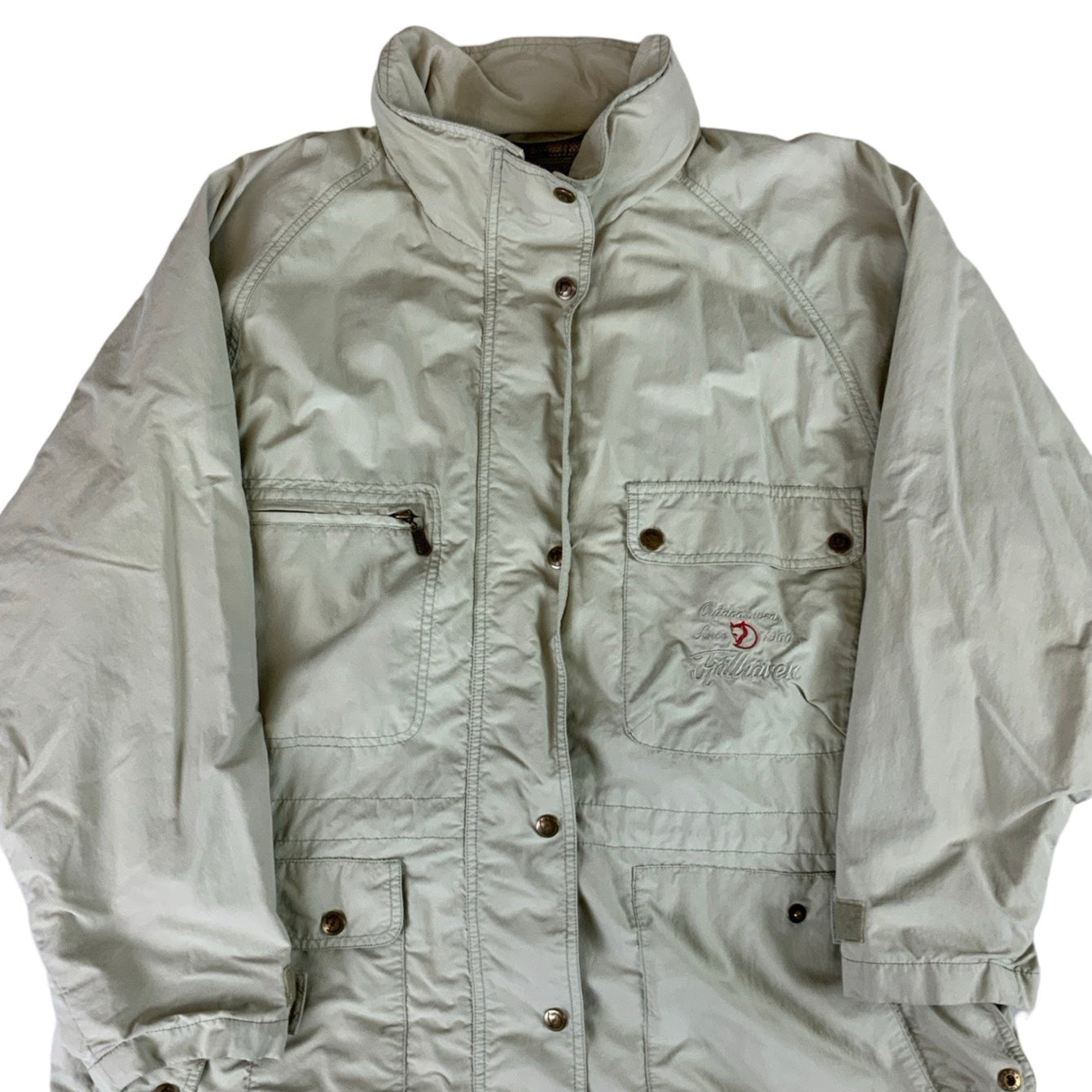 Fjällräven Kanken Cream Outdoor Jacket L XL