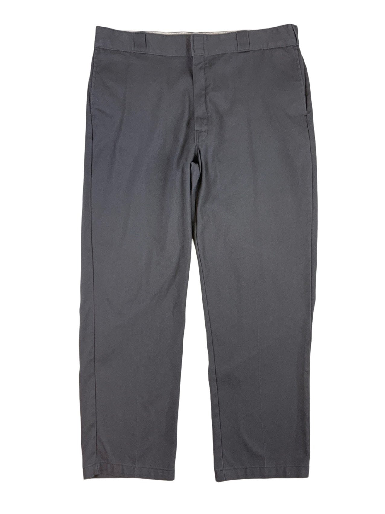 Grey Dickies 874 Work Wear Trousers 36W x 29L