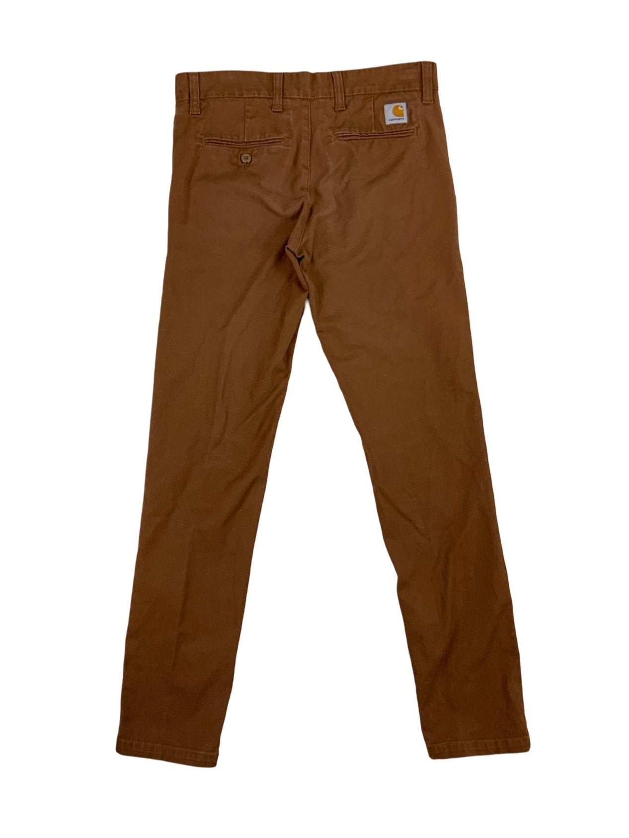 Brown Carhartt WIP Silm Chinos 28W