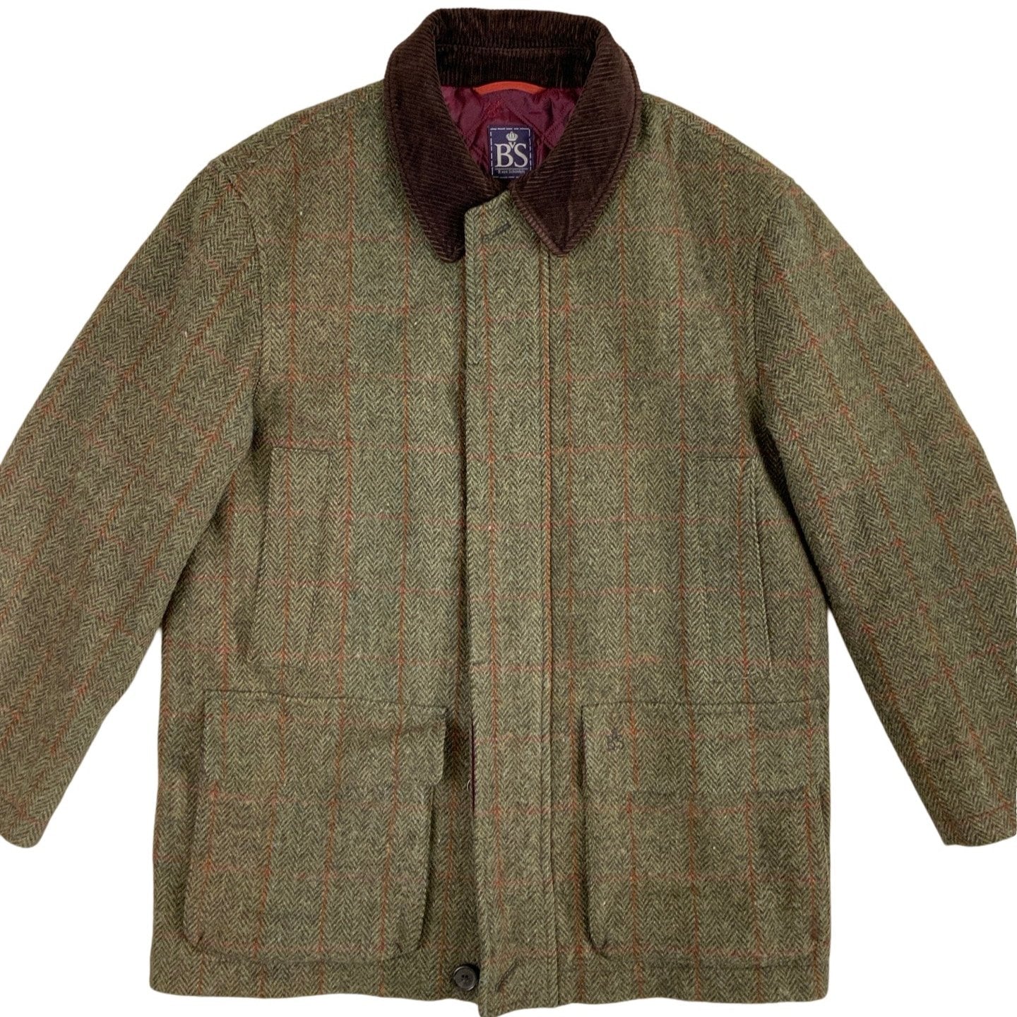 Vintage B. Von Schonfels Harris Tweed Jacket L