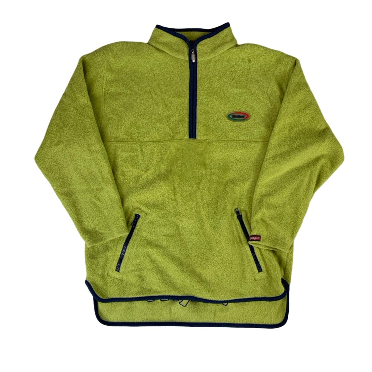 Kickers Vintage 90s Men's Green Retro Fleece M L