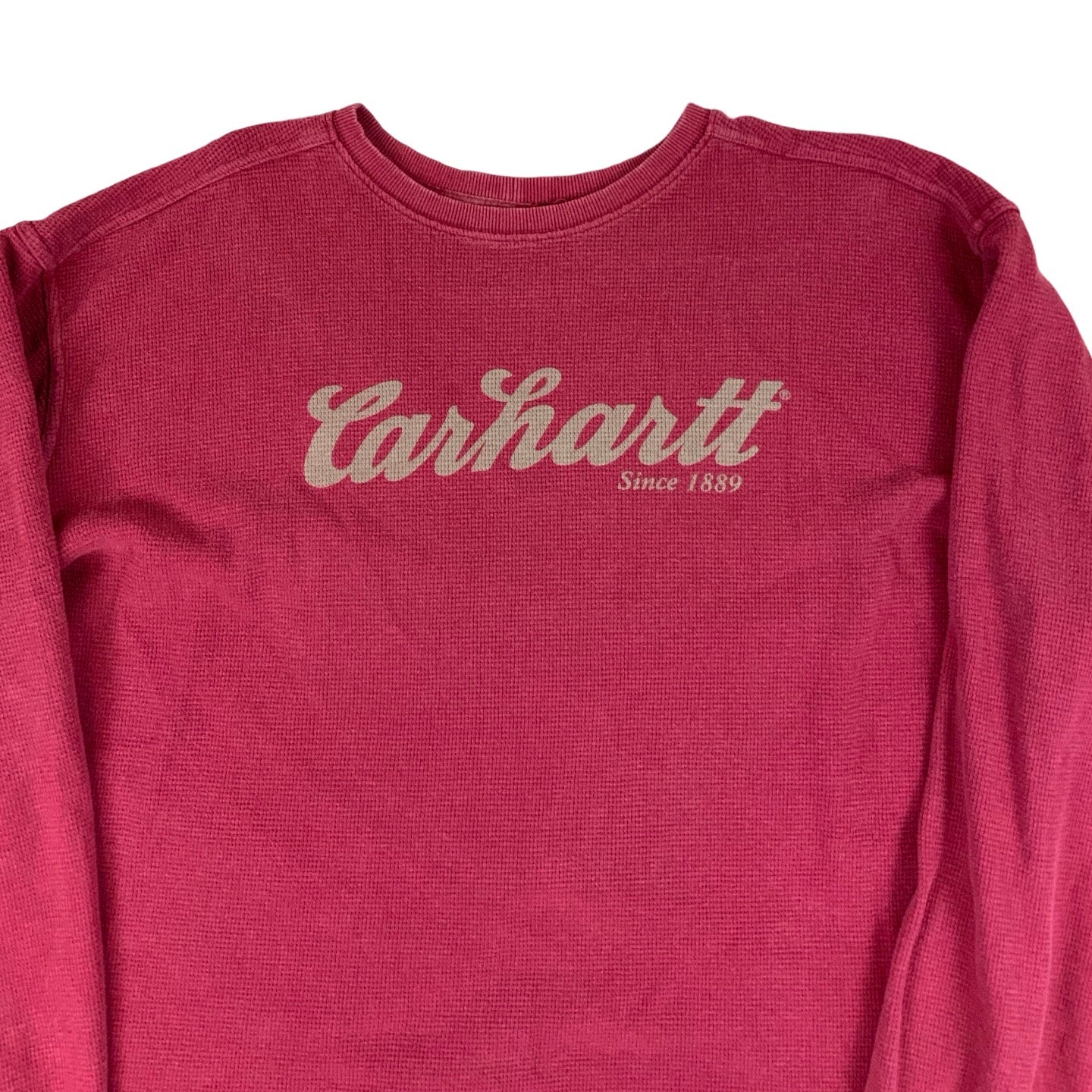 Red Carhartt Thermal Long Sleeve Top XL 2XL