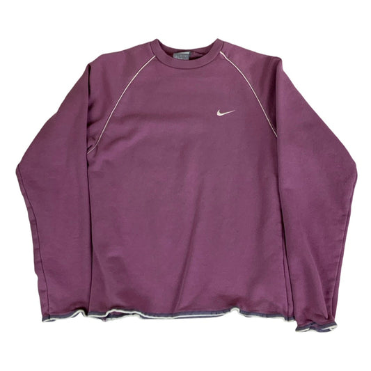 Vintage 00s Women's Nike Pink Sweatshirt M L