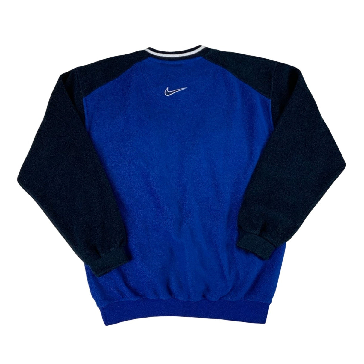 Vintage 90s Nike Spell-Out Blue Sweatshirt L XL