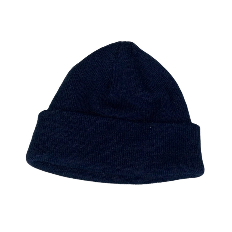 Vintage 90s 00s Levi's DC Co. Navy Blue Thick Beanie Hat