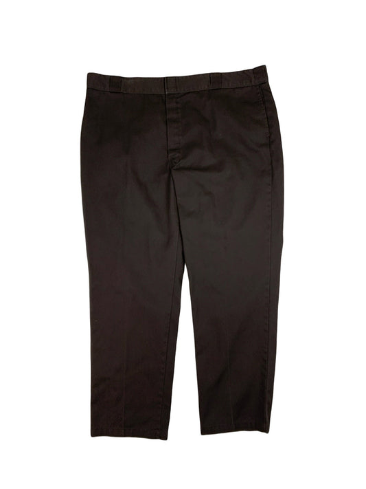 Chocolate Brown Dickies Work Wear Trousers 44W