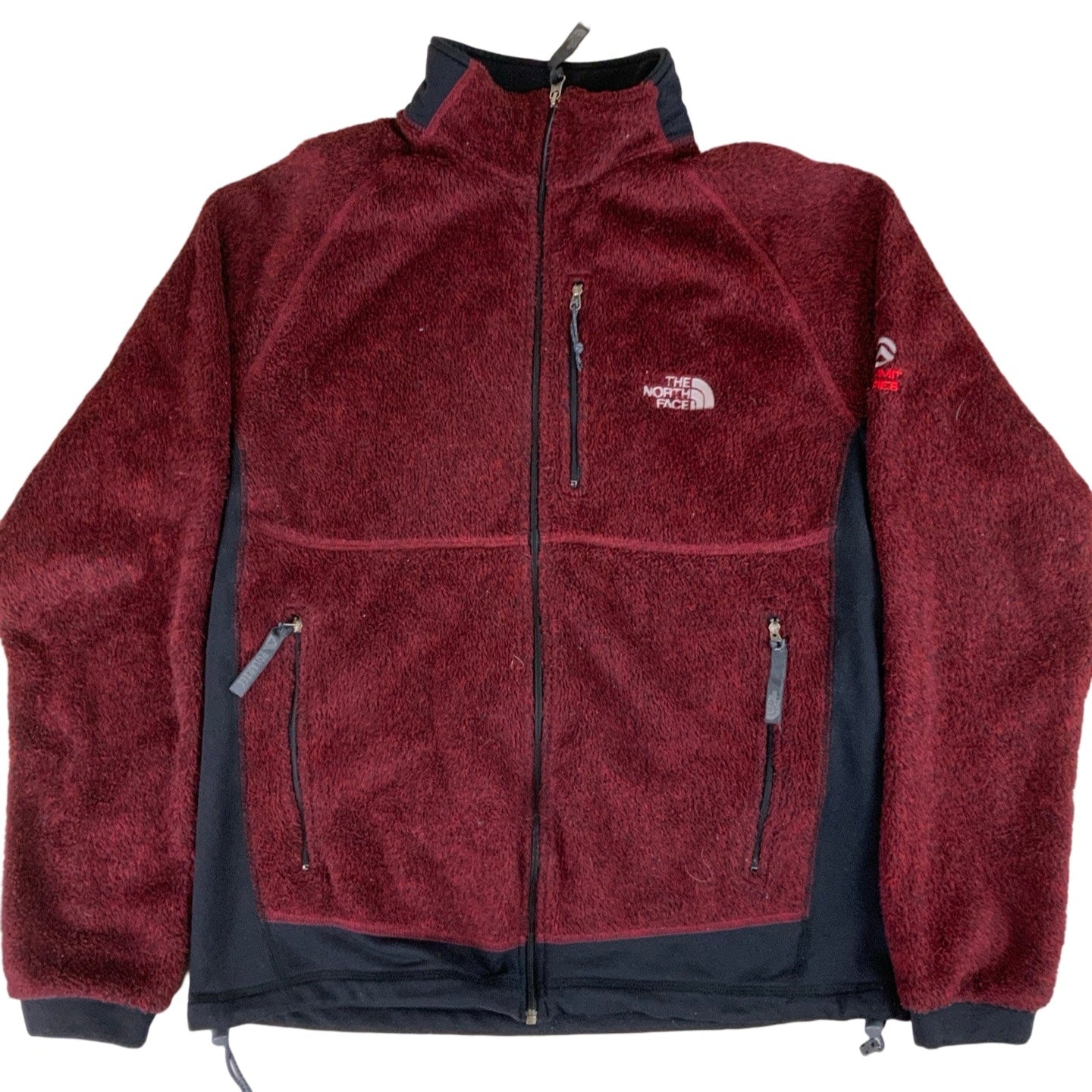 The North Face Summit Series Red Fleece Top M L