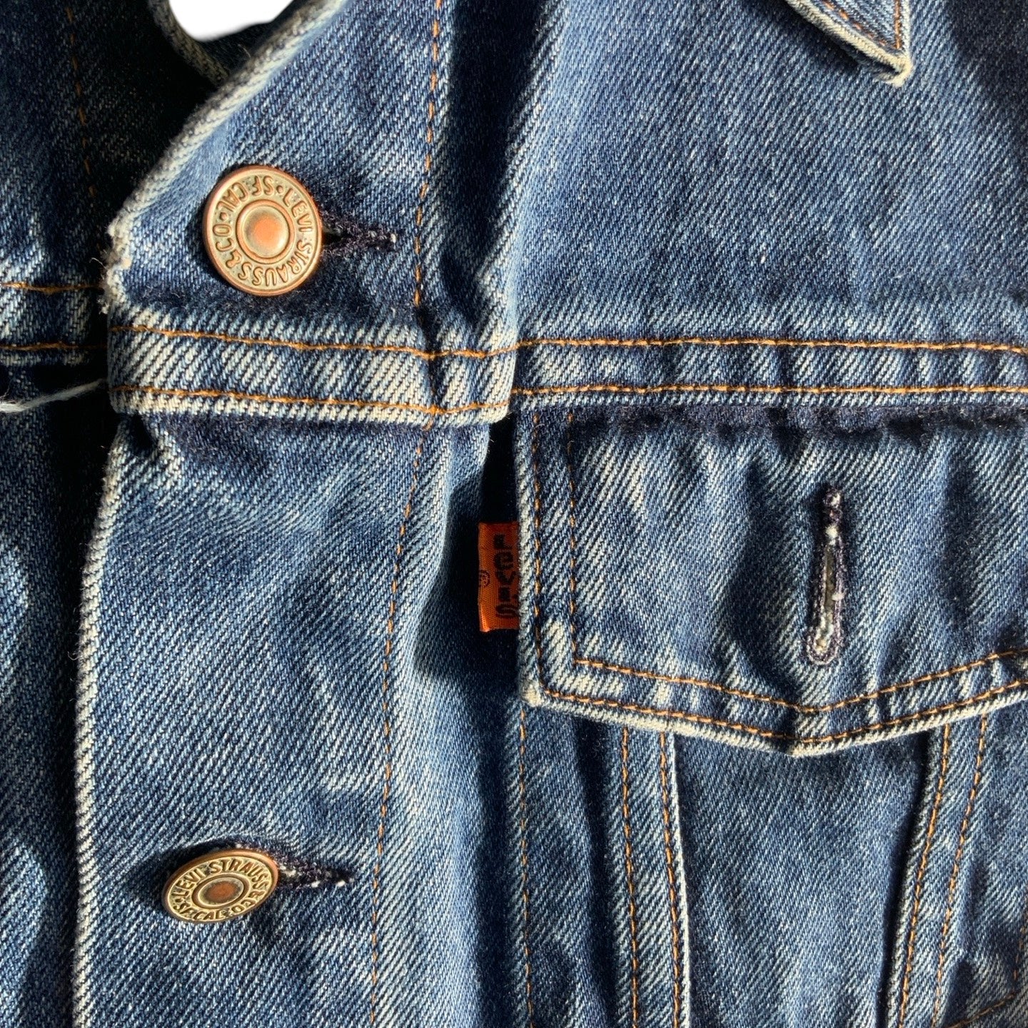 90s Vintage Levi Strauss & Co Denim Jacket S M 10 12