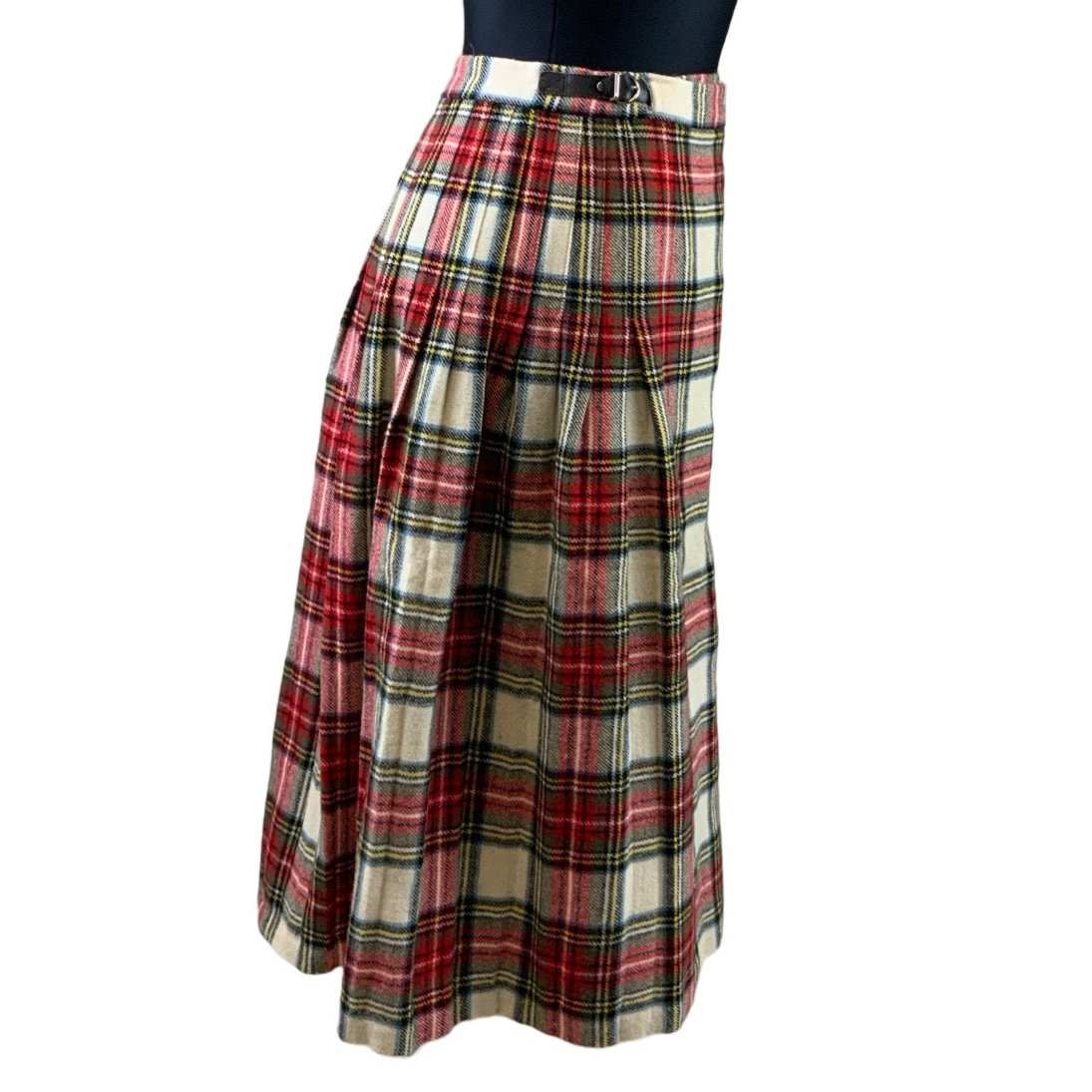 Vintage 'Gor-Ray' Scottish Red Blue White Kilt XS 8 10