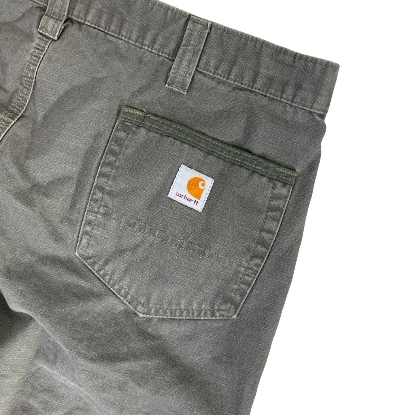 90s Carhartt Charcoal Workwear Cargo Trousers 37W 40L