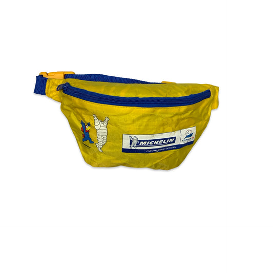 90s Yellow & Blue Michelin Bum Bag