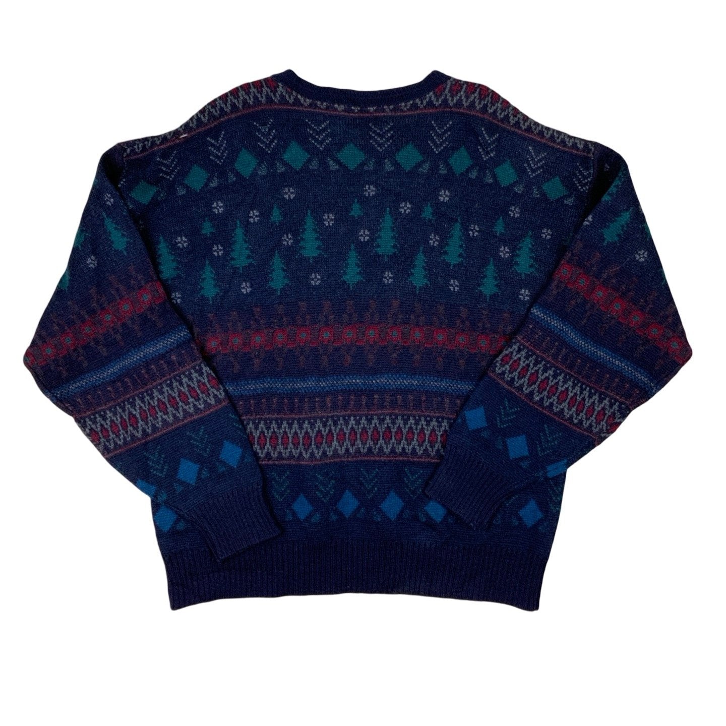 Vintage 80s Pendleton Knitted Deer Jumper M L