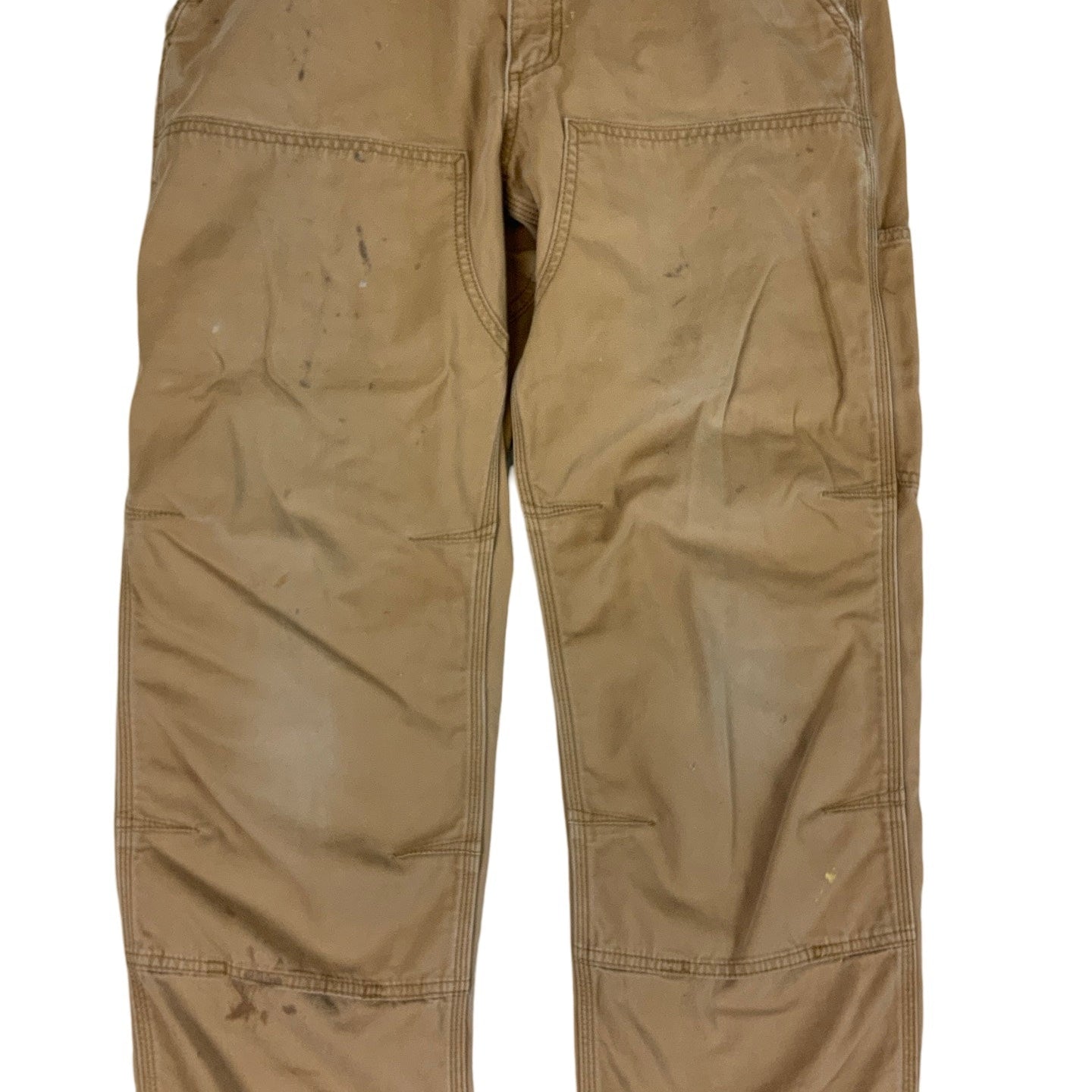 Vintage Carhartt Tan Double Knee Work Wear Trousers W34 L32