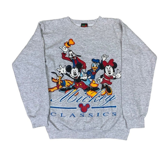 Vintage 90s 'Mickey Unlimited' Grey Graphic Sweatshirt XL