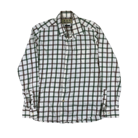 Barbour Preppy Checkered Long-sleeve Shirt M L